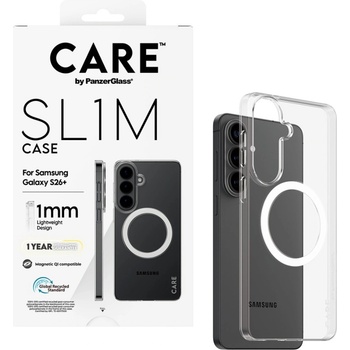 Image 1 of Panzer Гръб CARE by PanzerGlass за Samsung Galaxy S26 Plus, SLIM Case - Прозрачен