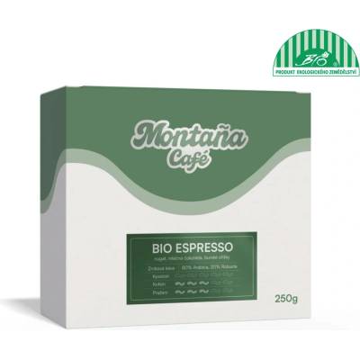 Café Montaña Bio espresso bio káva 1 kg