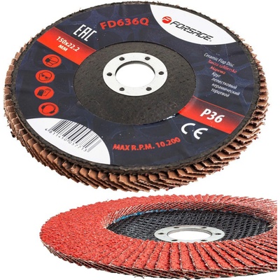 Forsage Forsage Lamelový brusný kotouč 150 mm, zrnitost P36, na dřevo a kov