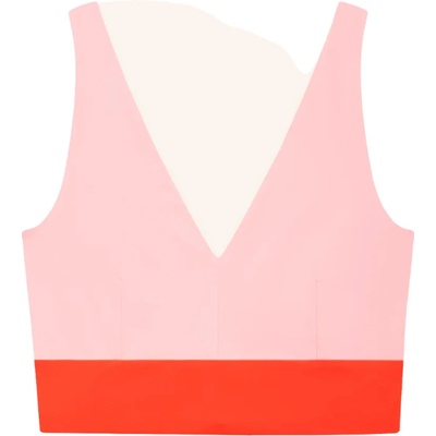 MYMARINI Дамско бикини горнище MYMARINI Women's Yoga Top Bikini top - Poppy / Macaron - размер L (150-5693-0713)