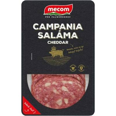 Mecom Campania saláma cheddar 75 g