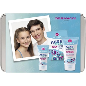 Dermacol Acne Clear подаръчен комплект за проблемна кожа, акне