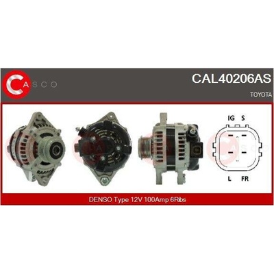 Generátor CASCO CAL40206AS