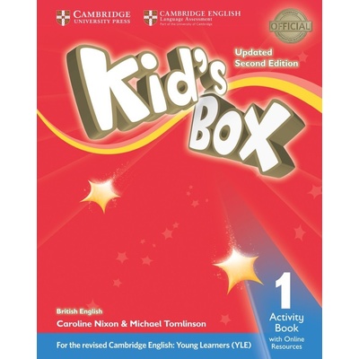 Kid`s Box Level 1 Activity Book with Online Resources, 2E Updated Caroline Nixon, Michael Tomlinson