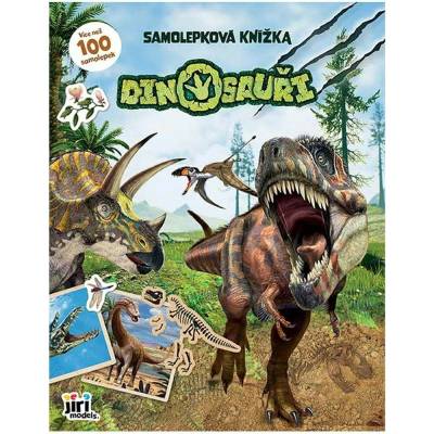 Samolepková knížka dinosauři