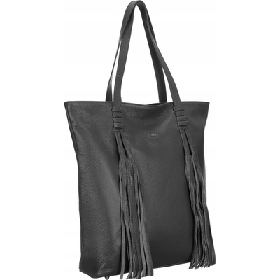 Velká dámská shopper taška s třásněmi