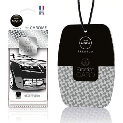 Aroma Car PRESTIGE CARD CHROME