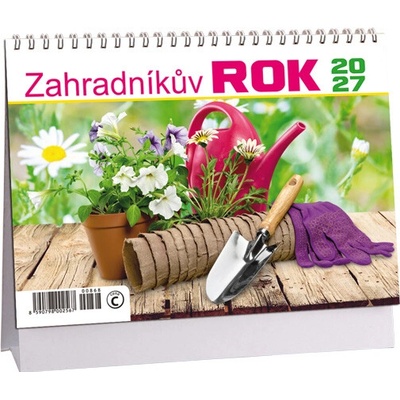 stolní Zahradníkův rok 23cm x 16cm, K868 2027