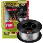 PROCRAFT Заваръчна тел, тръбно-флюсова, 0.8 мм, 1 кг, procraft fw81 (fw81)