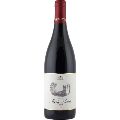 Promitor Vinorum Merle Petite Merlot červené 16% 0,75 l (čistá fľaša)