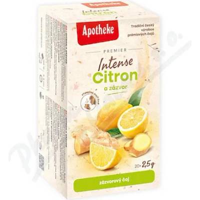 Apotheke Premier Intense Lemon Ginger Tea 20 x 2,5 g