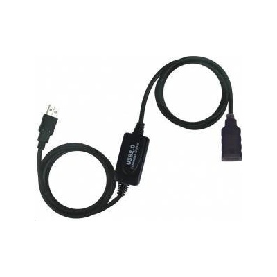 PremiumCord USB Cable PremiumCord USB-A - USB-A 10 m Black (ku2rep10)