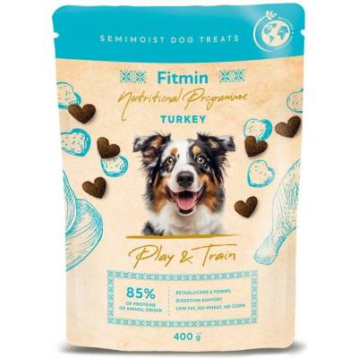Fitmin NP Play and Train Turkey výcvikový pamlsek 400 g