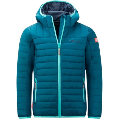 TROLLKIDS Детско синтетично яке Trollkids Kid's Eikefjord Jacket Synthetic jacket - Dark Marine / Arctic Blue / Mystic Blue II - размер 152 (EU) (703-3293-1718)