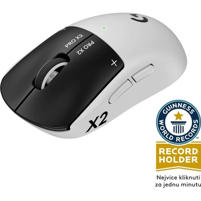Logitech PRO X2 SUPERSTRIKE Wireless Gaming Mouse 910-007776 – Zboží Živě