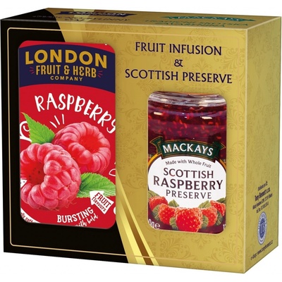 Mackay's London malina a malinový Džem 340 g