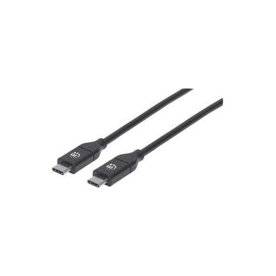 Manhattan 355247 USB 2.0, propojovací, 2m, černý