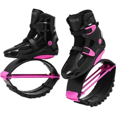 Kangoo Jumping Kangoo Boots - černo-tm.růžové – Zboží Dáma