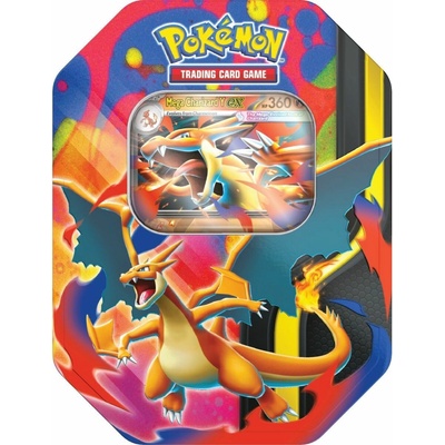 Pokémon TCG Mega Charizard Tin – Zboží Dáma