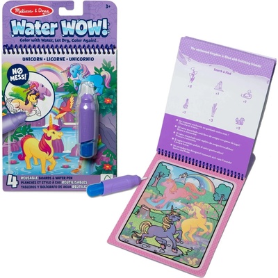 Vodná Omaľovánka JEDNOROŽCE PERO WATER WOW UNICORN