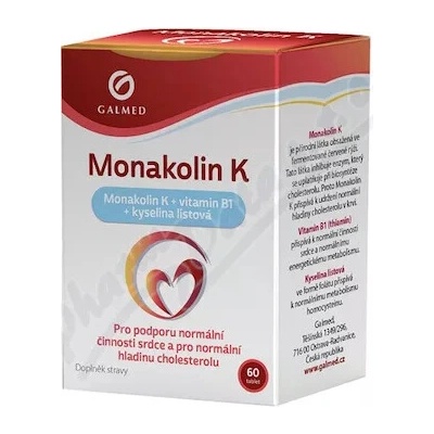 Galmed Monakolin K 60 tabliet