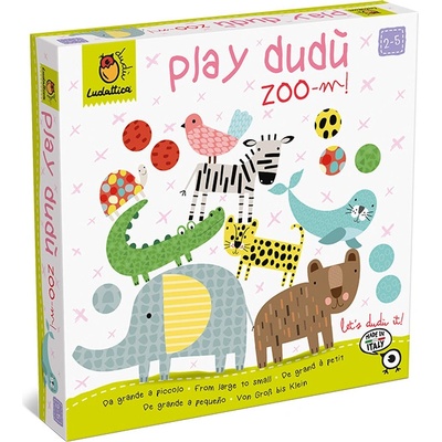 Ludattica Zoo m Zvieratká vkladacia hra