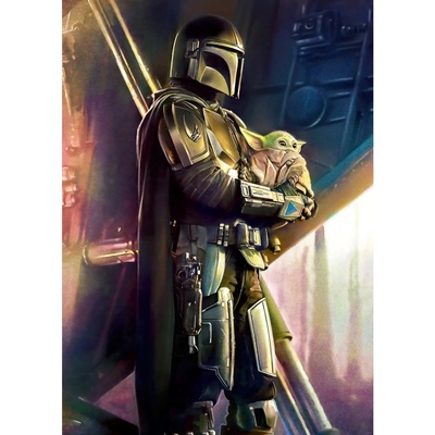 Komar Vliesová fototapeta Mandalorian Savior rozměry 200 x 280 cm
