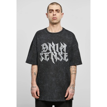 Mister Tee Тениска Sense 9N1M T-Shirt Washed black XXLUB-SENSE016-00007 - Тъмносив, размер XXL