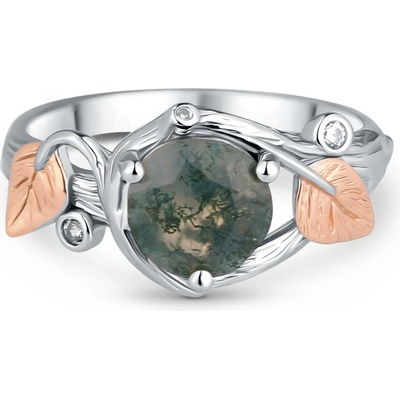 Olivie Stříbrný prsten 7376