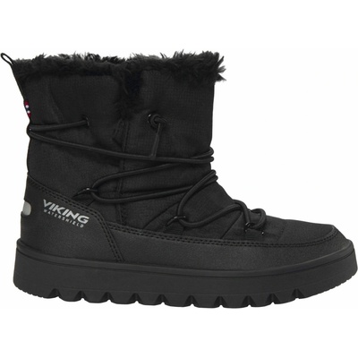 Viking BY NORWAY SNOWFLAKE WARM WP SL čierna