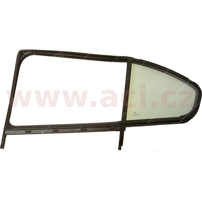 5/11- boční pevné sklo zd. dveří s těsněním, zelené (Liftback) ORIGINÁL, L