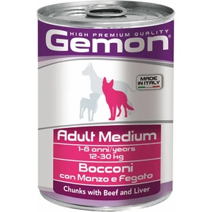 Gemon Adult Medium Beef & Liver 415 g