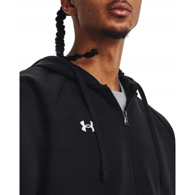 Under Armour UA Rival Fleece FZ Hoodie-BLK 1379767-001