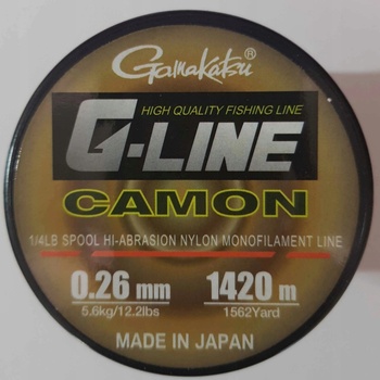 Gamakatsu G-Line Camon 1420m 0,26mm