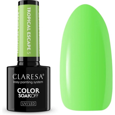 Gél lak CLARESA Tropical Escape 5 5 ml