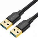 Ugreen 10370 Priama zástrčka USB-A, 1m, černý