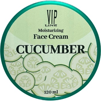 VIP Line Крем за лице - краставица, 120мл