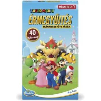 REGIO JÁTÉK Thinkfun: Super Mario - Събиране на монети магическа игра за пътуване - на унгарски език (09290)
