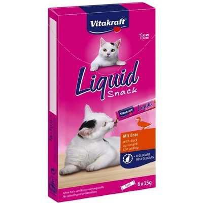 Vitakraft Cat Liquid Snac kachna betaglukan 90 g