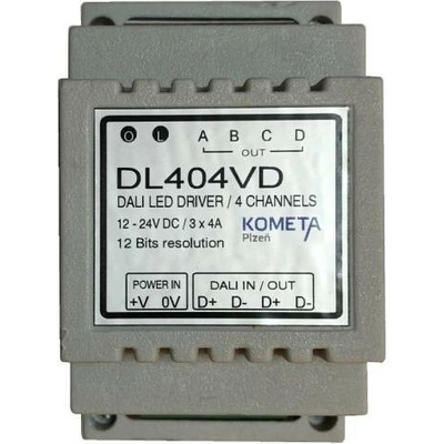 LED ovladač RGBW DALI | DL404VD