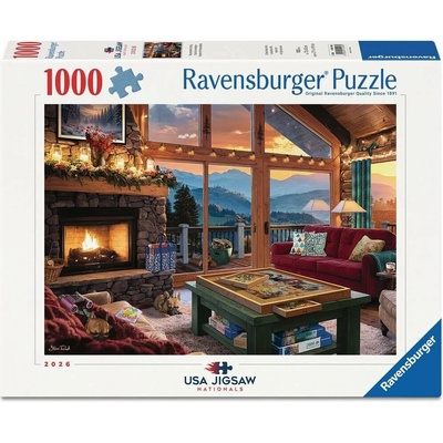 Ravensburger Skladanie v horách 1000 dielov
