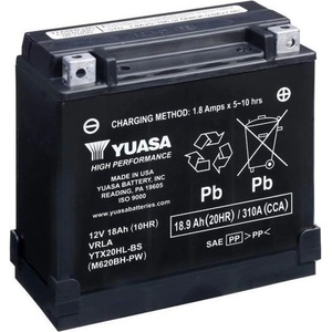 YUASA 18.9Ah right+ YTX20HL-BS