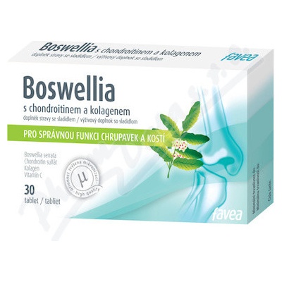 Favea Boswellia s Kolagénom 30 tabliet