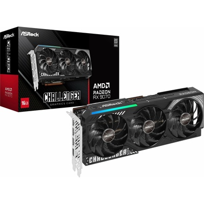 ASRock Radeon RX 9070 Challenger 16GB GDDR6 90-GA5NZZ-00UANF