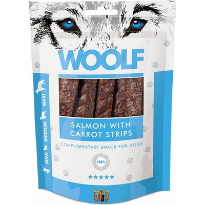 Woolf salmon with carrot strips 100 g