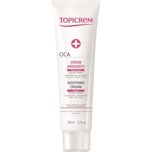TOPICREM Cica Успокояващ и хидратиращ крем Soothing, 100 ml