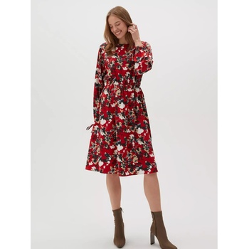 Moodo Дамска шарена рокля Moodo Moodo | Cherven | ЖЕНИ | XS
