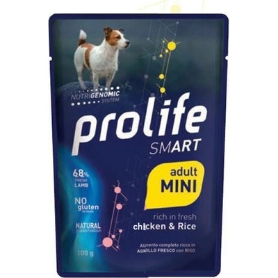 Zoodiaco Prolife Dog Smart Adult Mini kuřecí s rýží 100 g