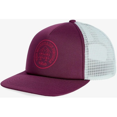 Rab Cirque Print Cap Mulberry / Pewter