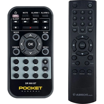 GENERAL Albrecht dr 900 bt - дистанционно управление дубликат (dr 900 bt)